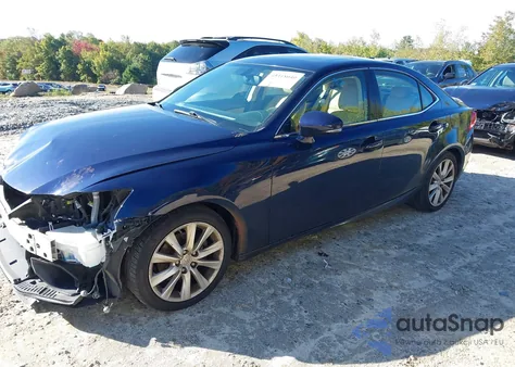 2015 Lexus Is 250 из США, поврежденный, VIN JTHBF1D22F5082980